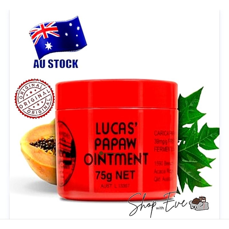 lucas papaw 75g original australia