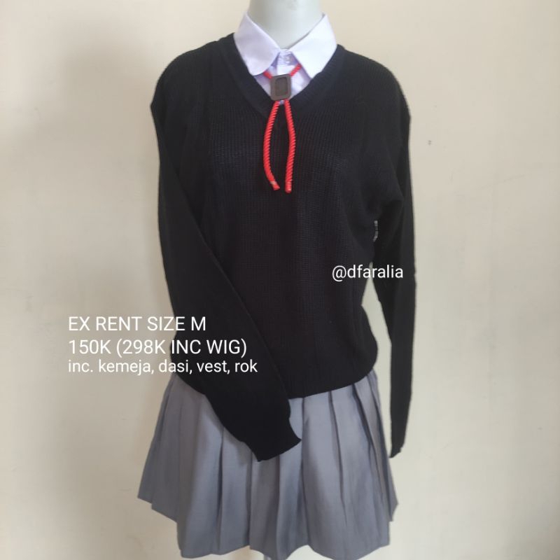 CO FIKS KOSTUM SHIKIMORI + WIG