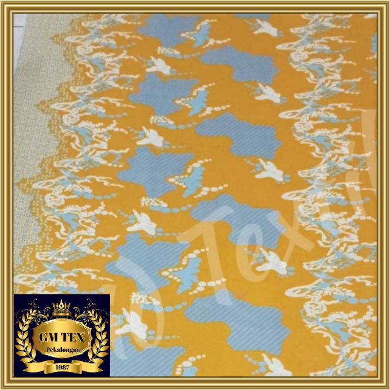 GMTEX Kain Batik Panjang 2 Meter Lebar 120 Cm Batik  Printing Murah Berkualitas