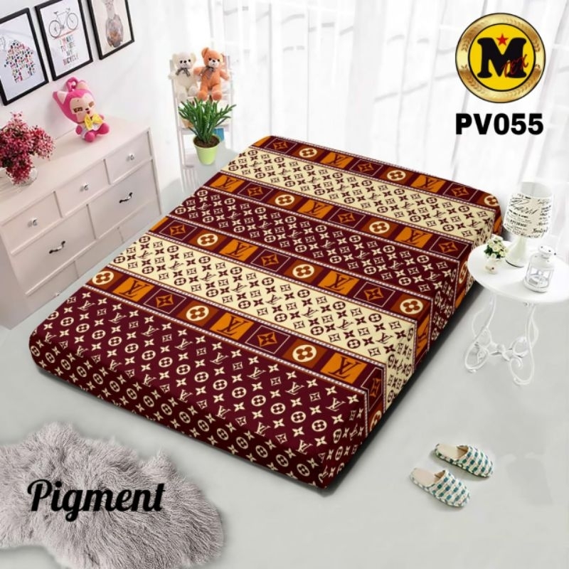 SARUNG KASUR RESLETING MOTIF LV / NO.1 / NO.2 / NO.3 / NO 4