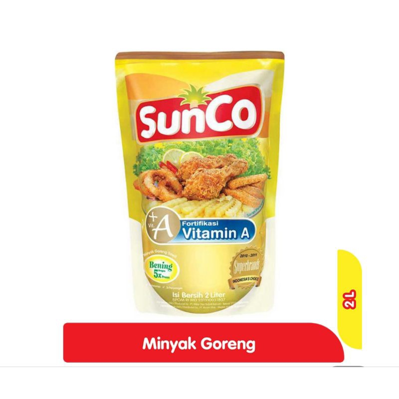 

SunCo Minyak Goreng 2L