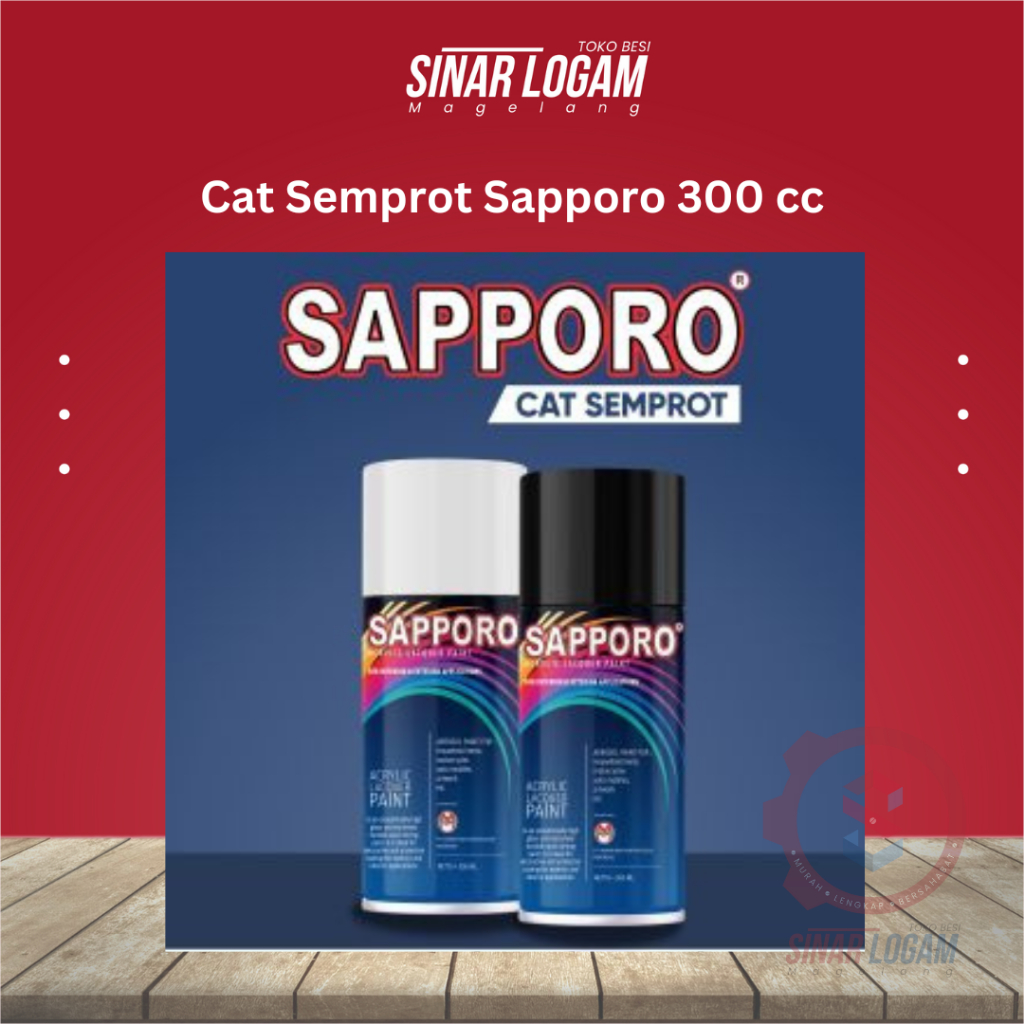 CAT AEROSOL S4PPORO CAT SPRAY CAT SEMPROT BODY MOTOR 300 CC