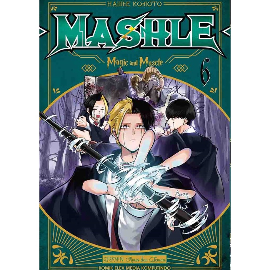 KOMIK Mashle 6  Hajime Komoto ART A6W3