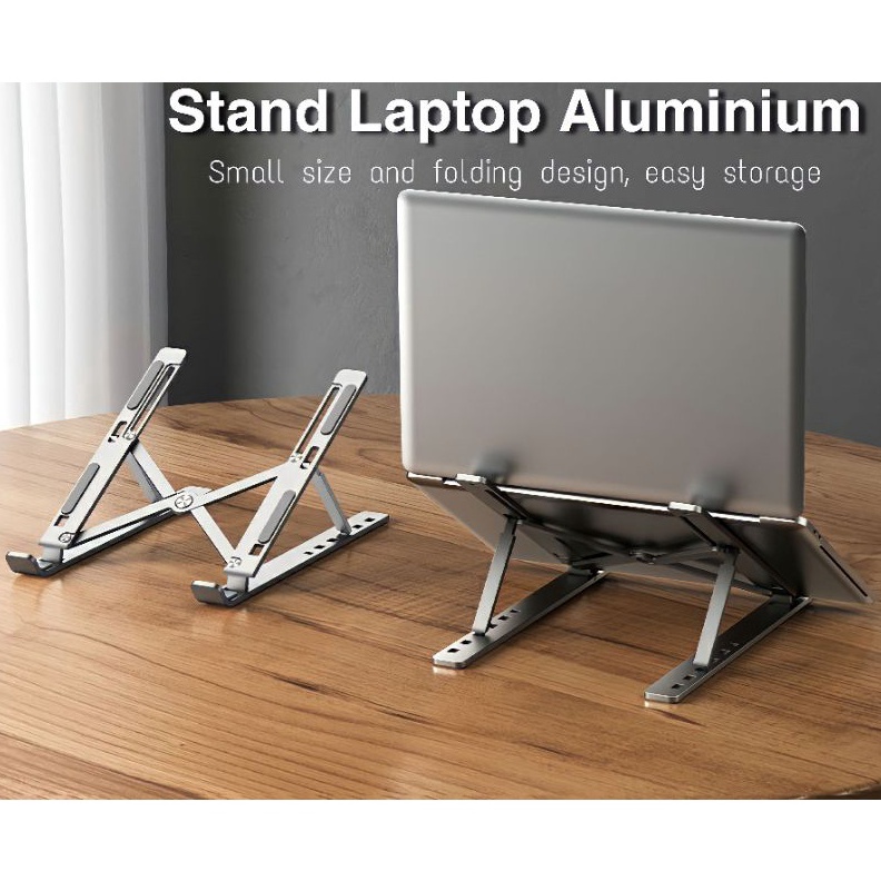 Stand Laptop Aluminium Penyangga Laptop Laptop Stand