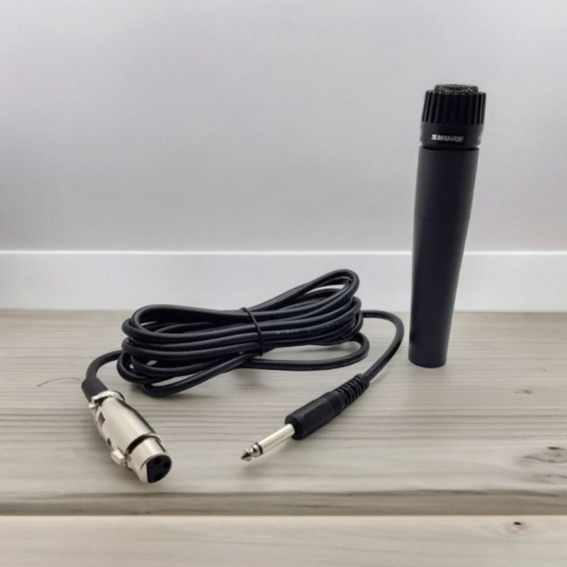 Shure Mic SM 57 Mikropon Instrument SM57 Mikrofon SM-57 Mic Kendang tag dut