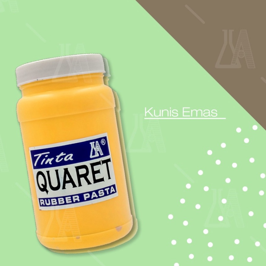 

Cat Sablon Quaret Warna Kuning Emass 12 Kg ART E9N8