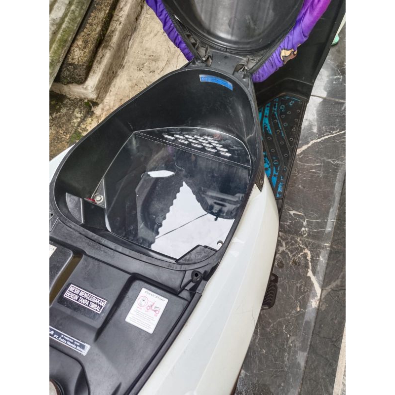 Tutup Bagasi Akrilik Vario 125 150 LED Old New Cover Bagasi Honda Vario