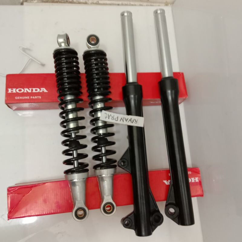 sok depan + belakang Supra x125 fi helm in Supra x 125 fi helm in