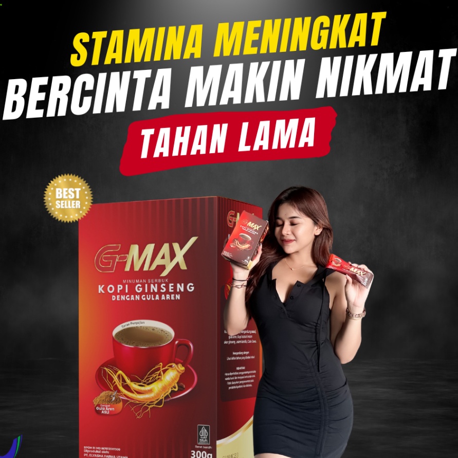 

COD NEWPRODUCT KOPI GMAX ORIGINAL KOPI STAMINA PRIA AMAN 1 BPOM HALAL KUAT TAHAN LAMA