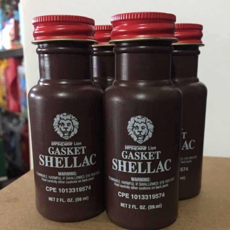 

Lem Gasket Shellac Compound Versachem Lion 59ml ART A4L1
