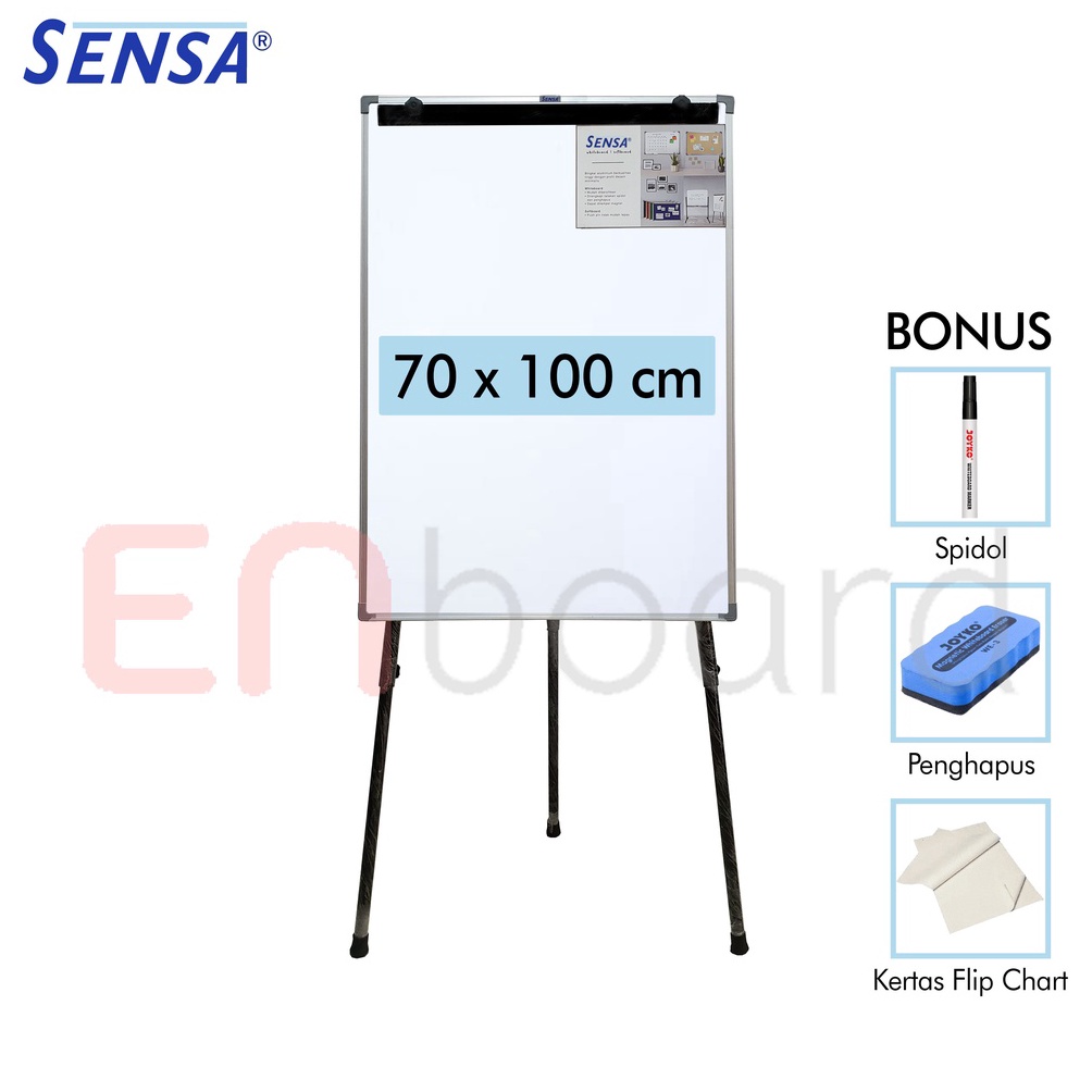 

Flip Chart Flipchart Papan Presentasi Sensa 7 x 1 cm ART P2S6