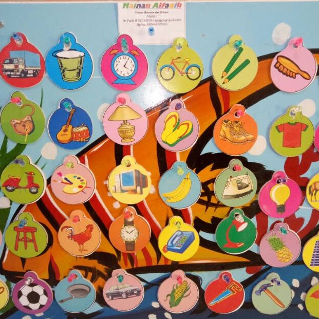 

APE TK PAUD Papan Absen isi 3 Gambar ART W1T4