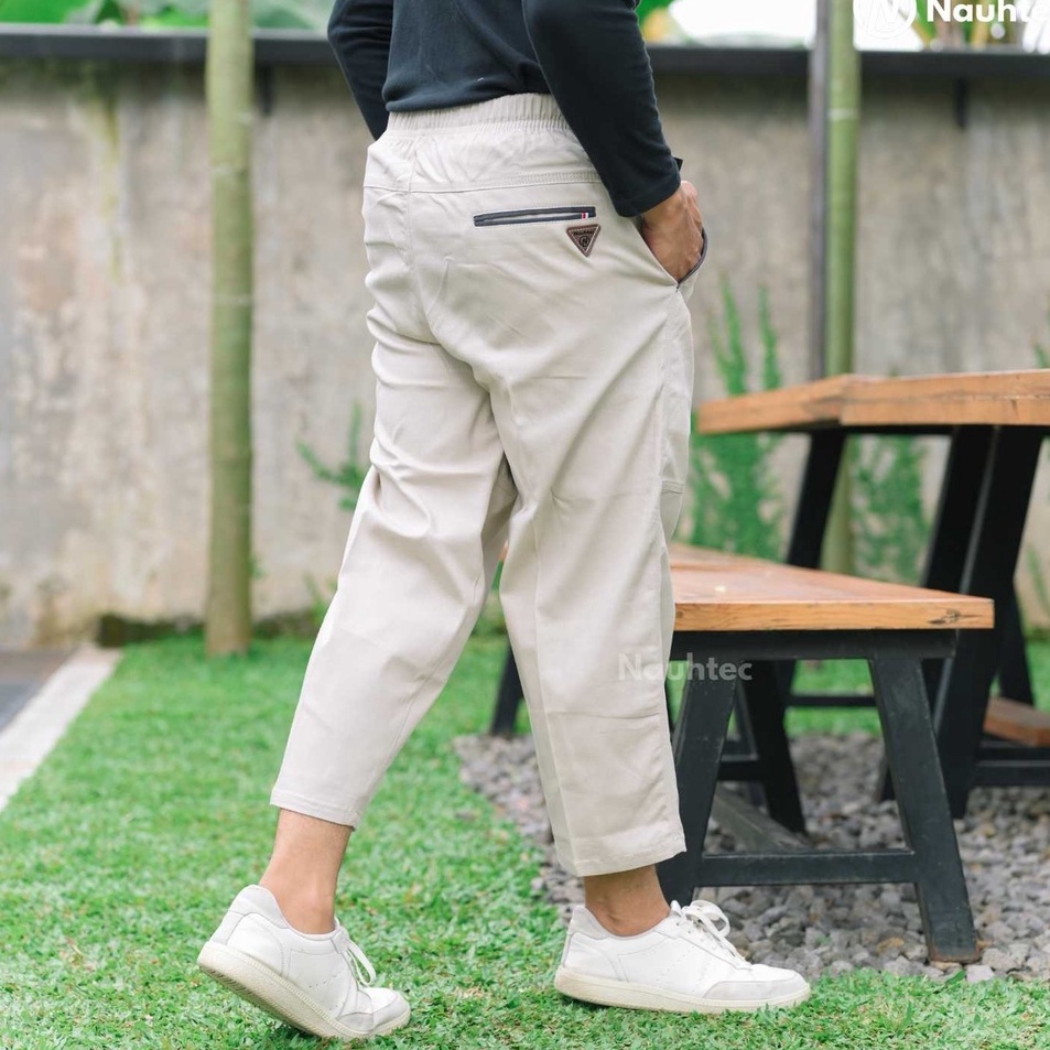 Serbu Kejutan  Celana Sirwal Stoper Flag Nauhtec Katun Twill Sueding Celana Sunnah Laa Isbal Celana 