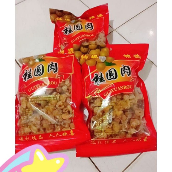 

DISKON longan kering lengkeng kering dried longan THAILAND Repack 5 gram