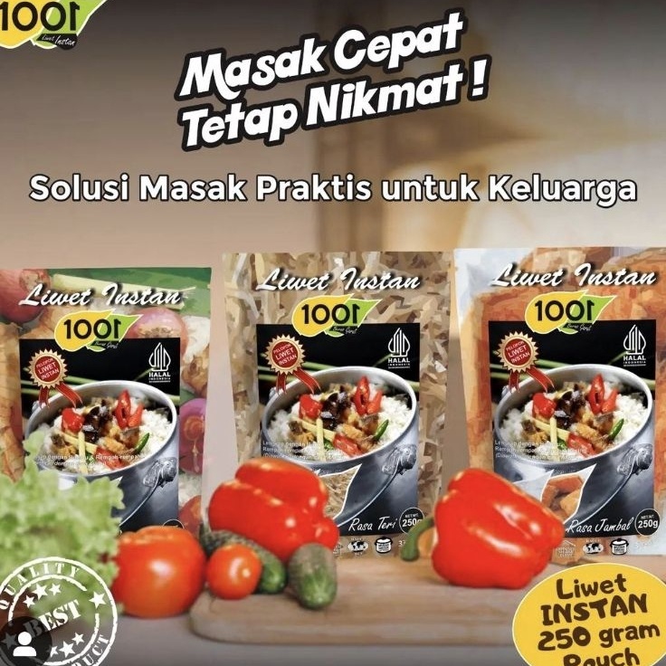 

PROMO SALE Nasi 11 LIWET INSTAN 25gr