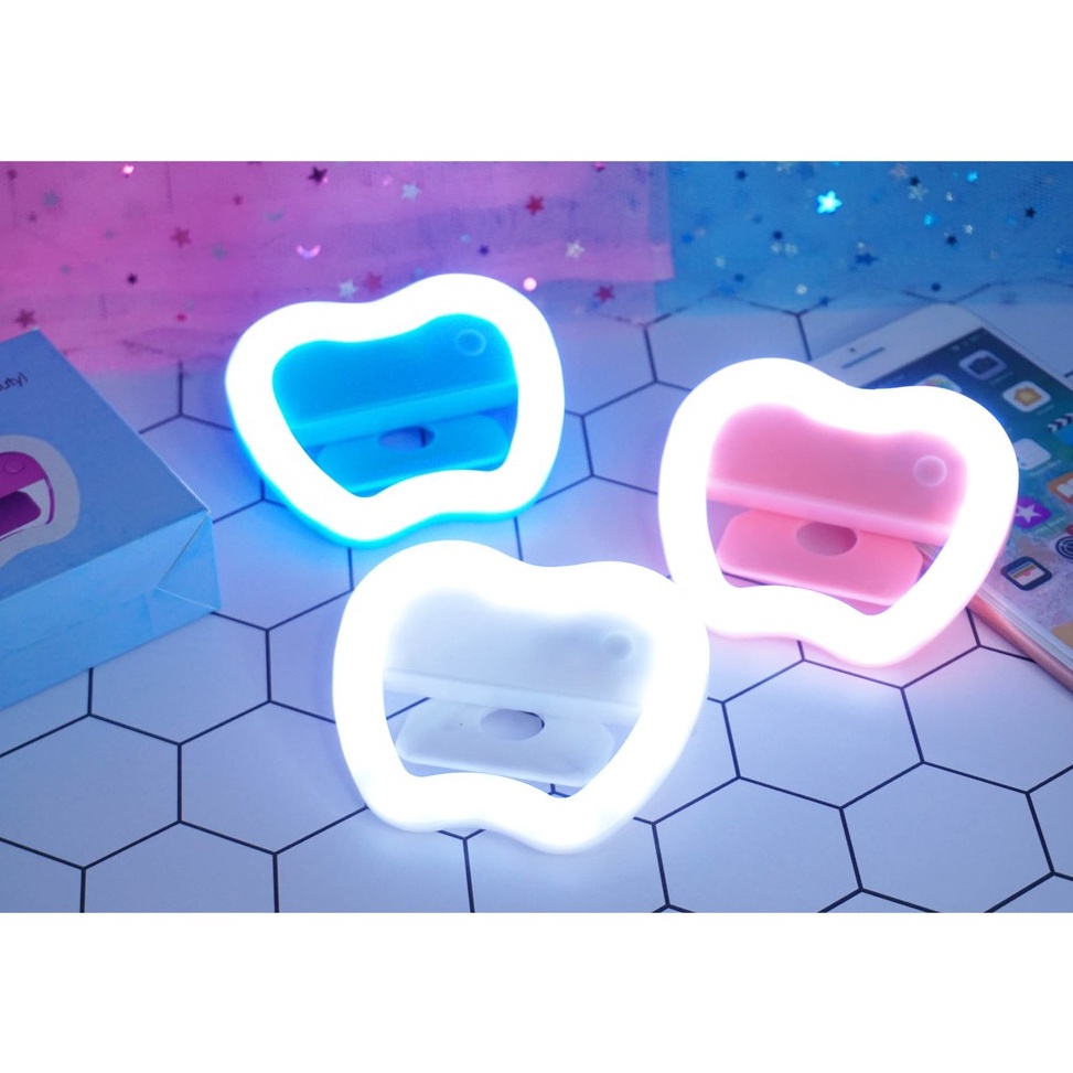 FMc Lampu Foto Selfie Ring Light Apple Beauty For Vlogger  Lampu Selfie Charm Eyes Foto Selfie