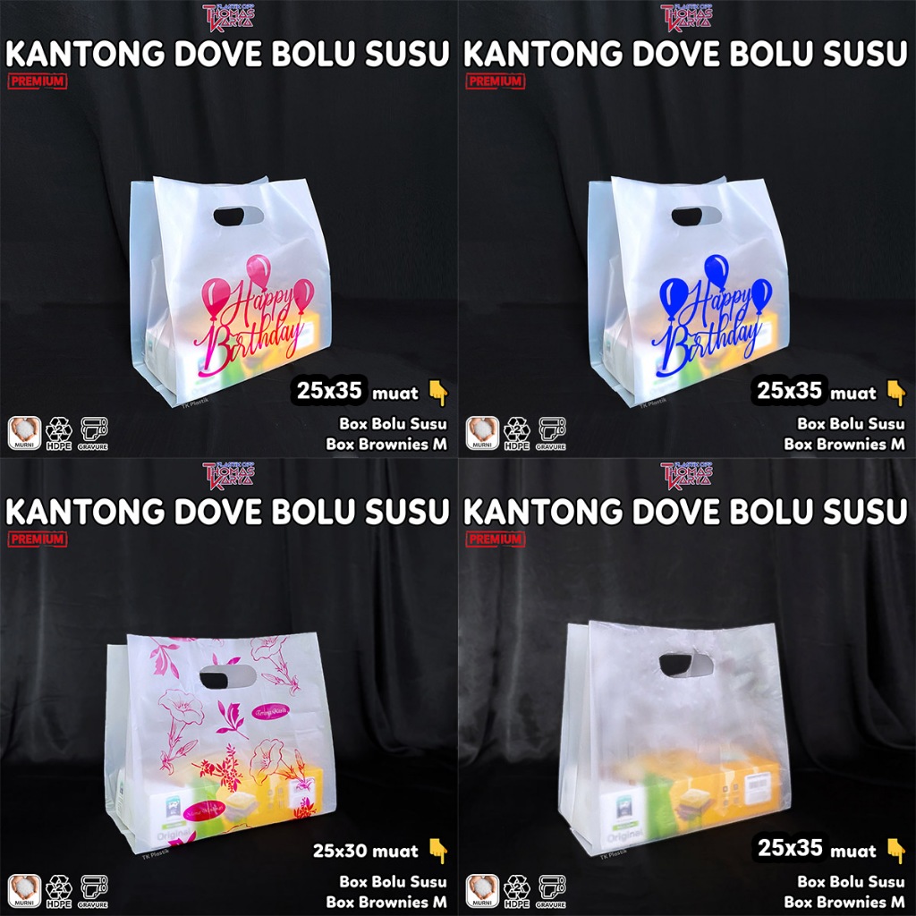 

iDk90 Plastik Ultah 25x35 Motif HAPPY BIRTHDAY BIRU isi 50 Softhandle Snack Bag Ulang Tahun Souvenir