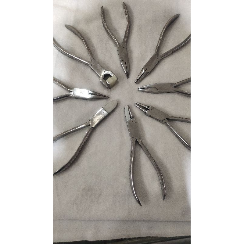 Tang metal 8 jenis/tang stel kacamata/paket