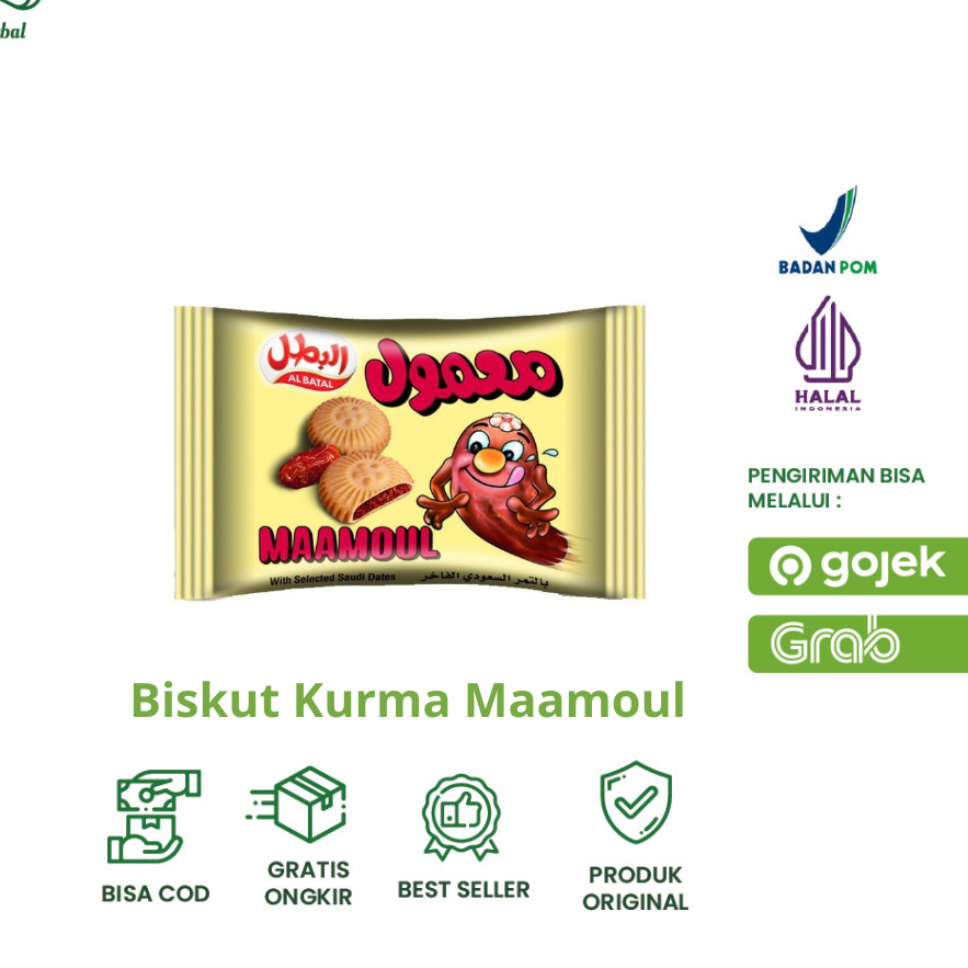 

OLEH OLEH HAJI DAN UMROH BISKUIT ARAB MAMOUL 1 PCS BISKUIT SLAI KURMA KHAS ARABIAN I BISKUIT OLEH OLEH HAJI DAN UMROH I CEMILAN ARAB I BISKUIT MAAMOUL AL BATAL