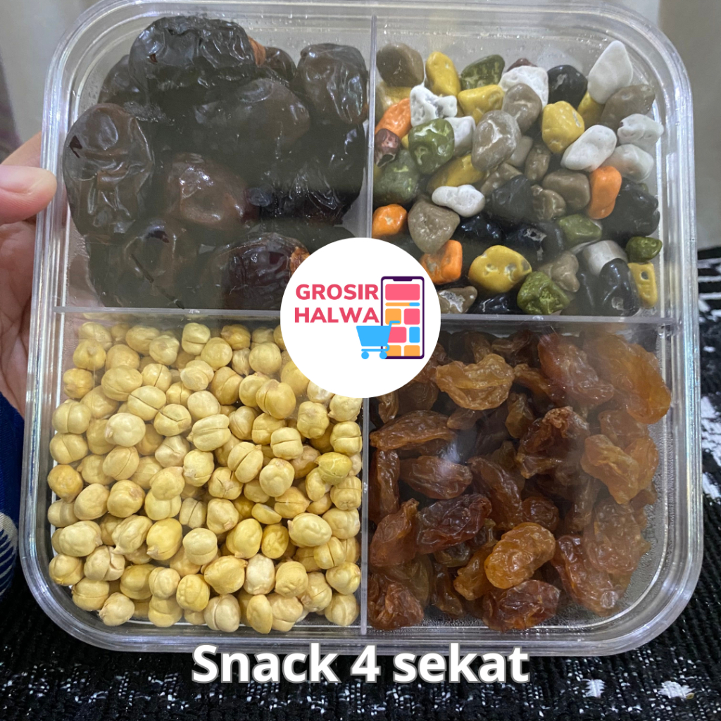 

Snack oleh oleh haji atau umroh sekat 4 | gift | hadiah | hampers