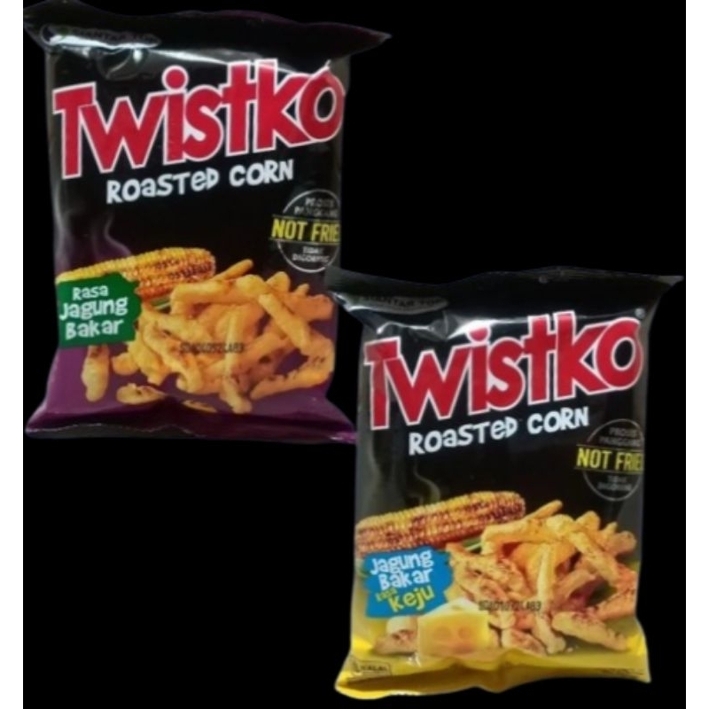 

Twistko Roasted Corn Snack Jagung Bakar Enak isi 10 Pcs 20gram