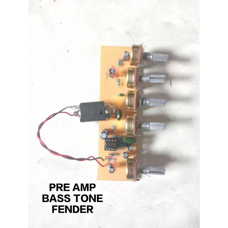 PRE AMP BASS TONE FENDER