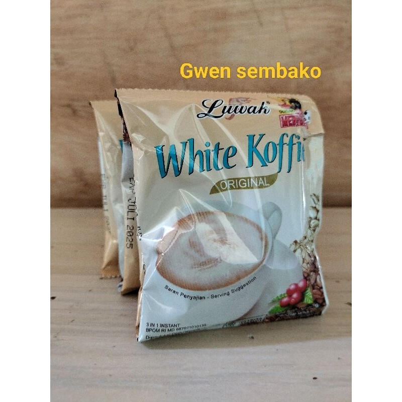 

kopi luwak 1 renceng,luwak white koffie