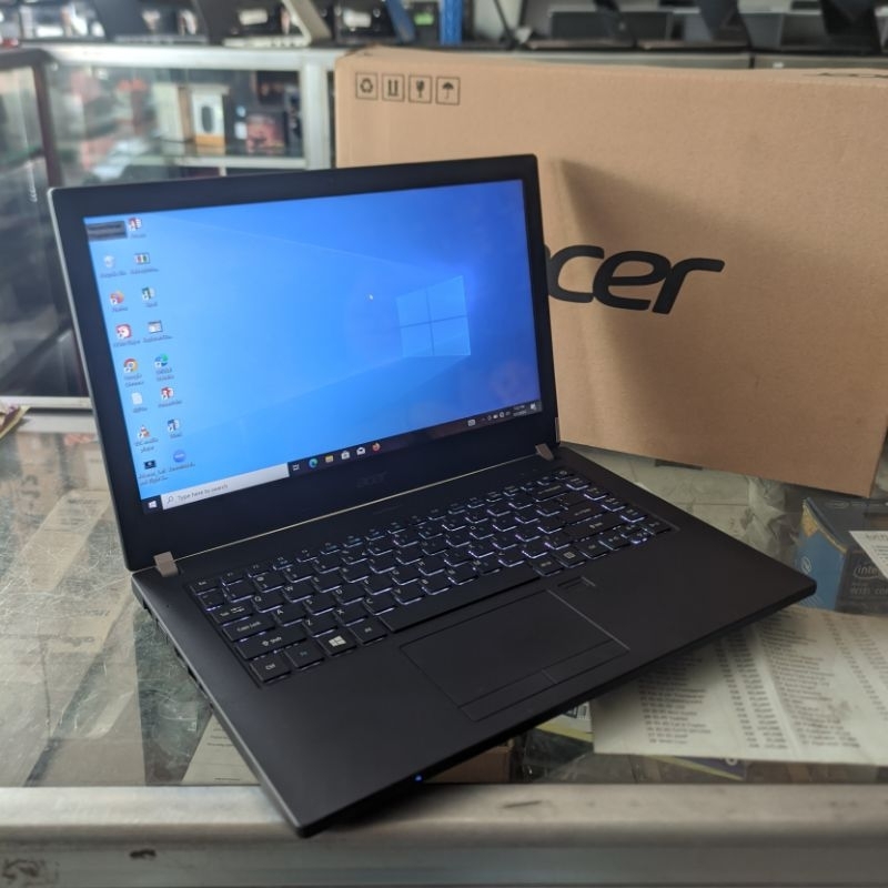 Laptop Core i5-8250U Acer RAM 8GB SSD 256GB  Fullset