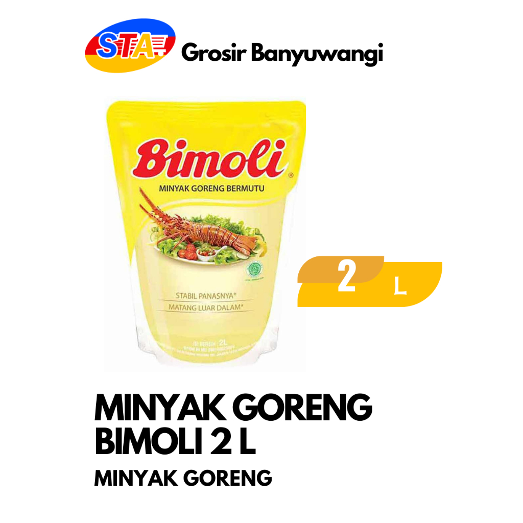 

[JATIM] MINYAK BIMOLI 2L | MINYAK GORENG REFILL