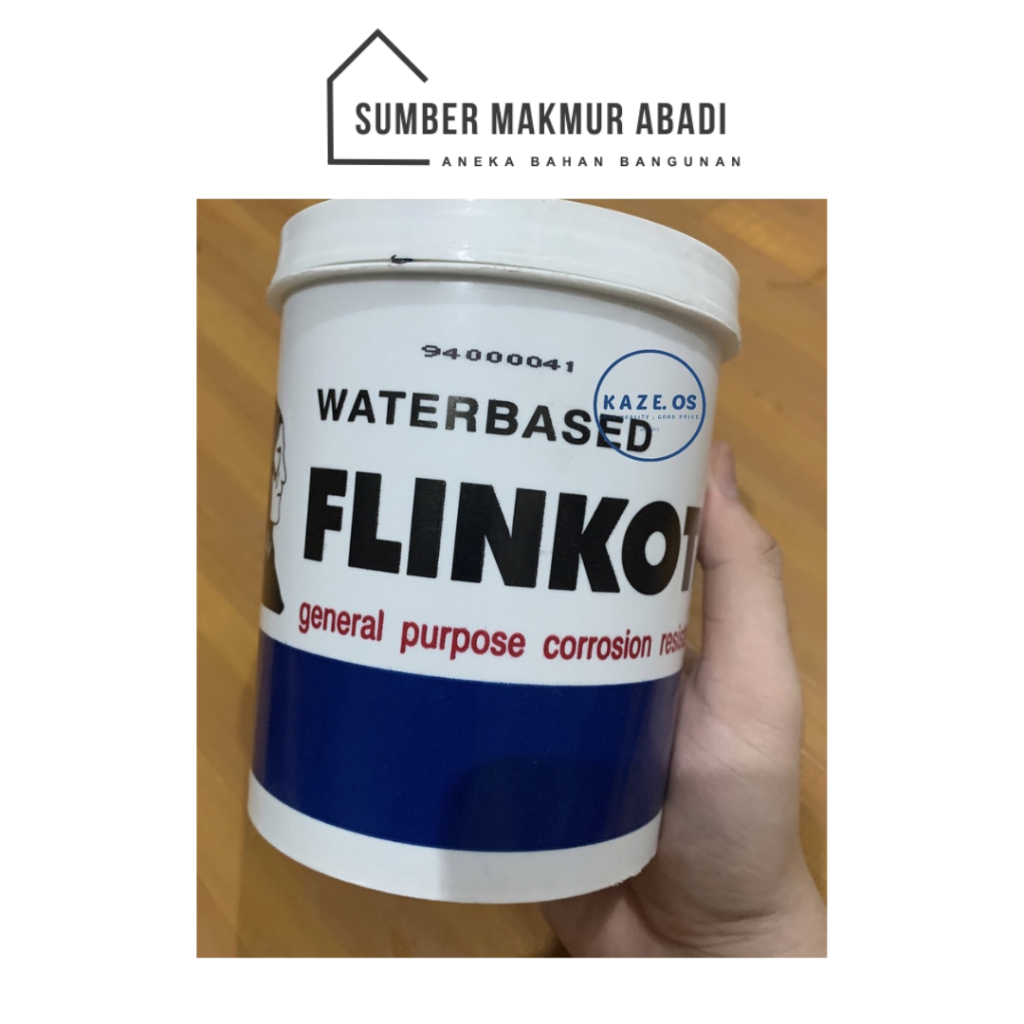 ASLI 100% FLINKOTE 1KG / 1 KG INDIAN HEAD CAP AIR DAYAK ANTI KARAT WATERBASED WATER BASED