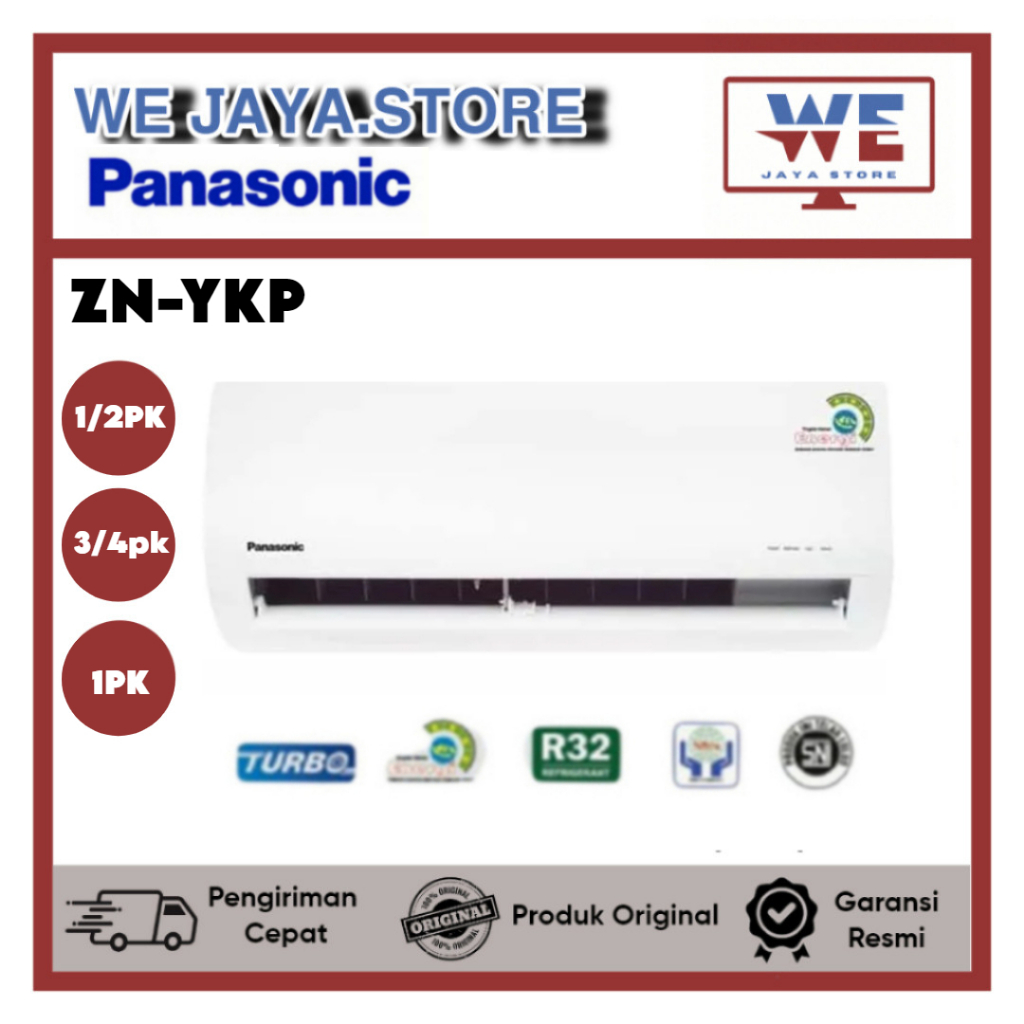 AC PANASONIC 1/2PK-1PK STANDARD ZN5YKP/ZN7YKP/ZN9YKP