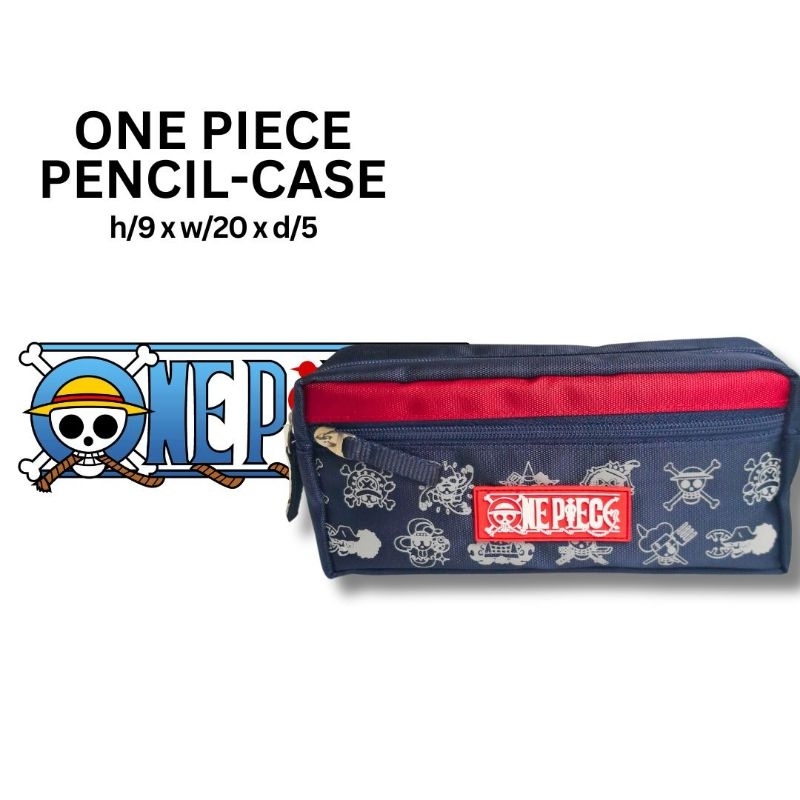 

Dadi - One Piece Logo Two Zipper Pencil Case - Tempat Pensil/Alat Tulis