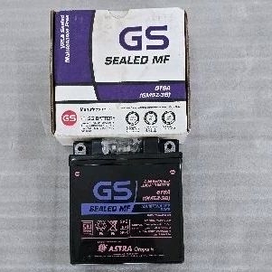 Aki Kering/Accu Maintenance Free  Merk GS Astra Otoparts GM5Z-3B buat Motor Suzuki :- Smash
- Smash 