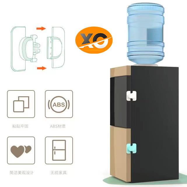 Kunci Pengaman Kulkas Pintu Lemari Safety Lock Pengaman Pintu Kulkas