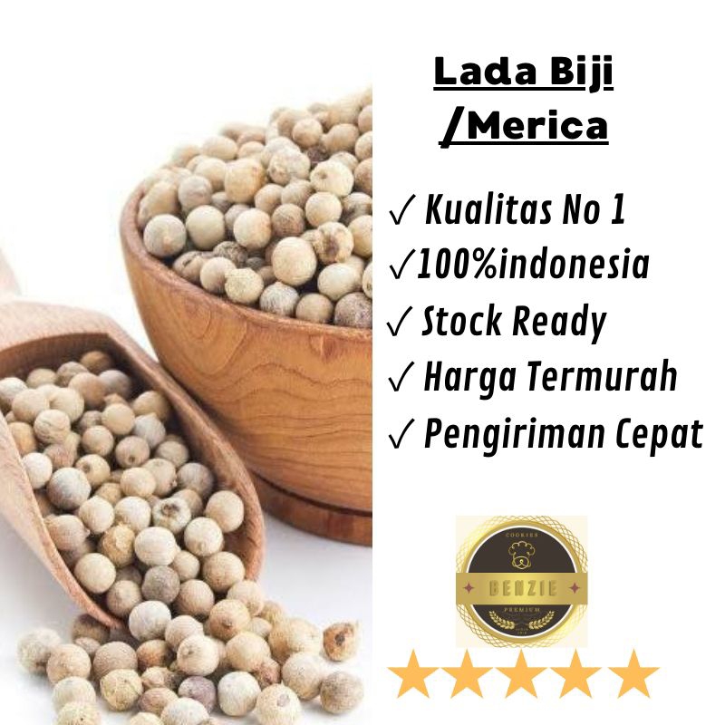 

Lada Butir Asli Lada Putih Super Merica Bumbu Dapur