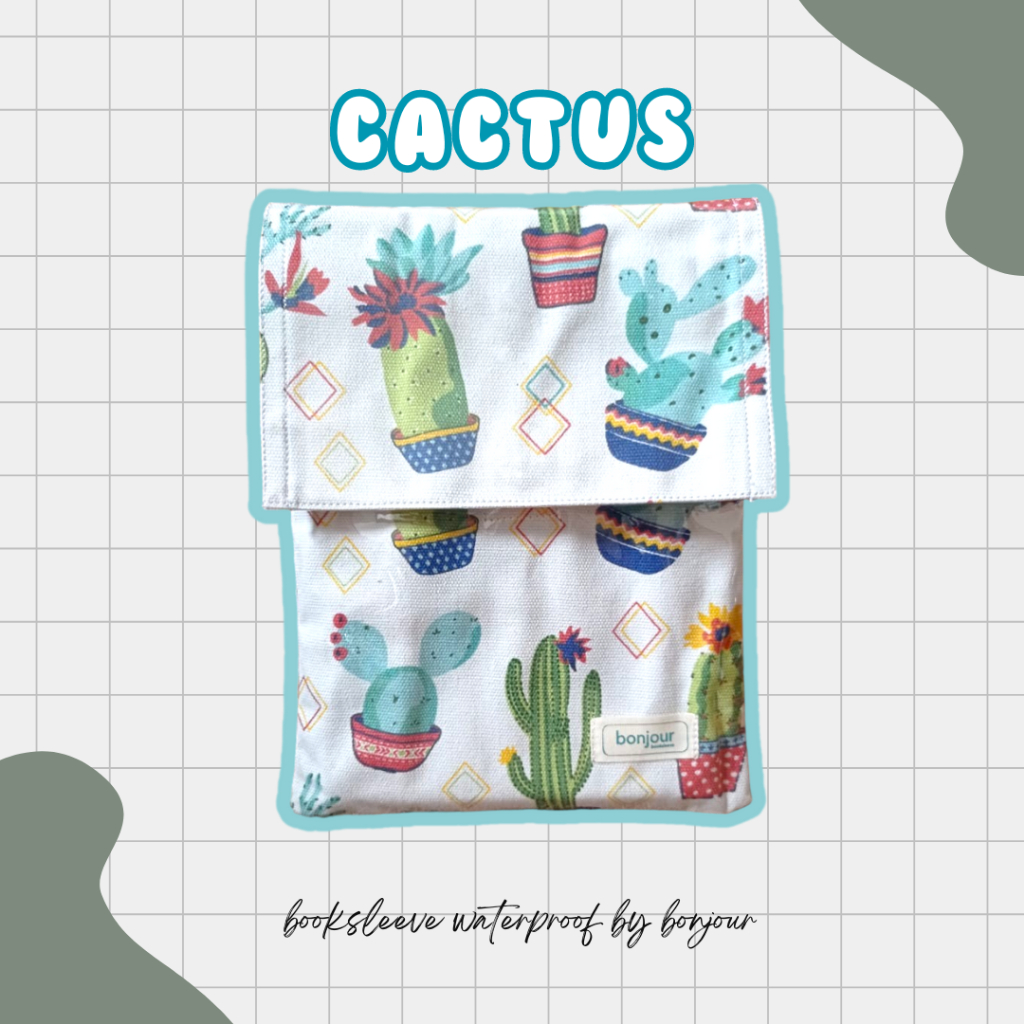 

Booksleeve waterproof : Cactus