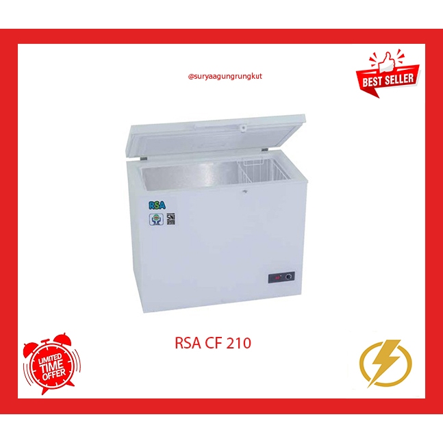 FREEZER BOX RSA 220 LITER - CF 210