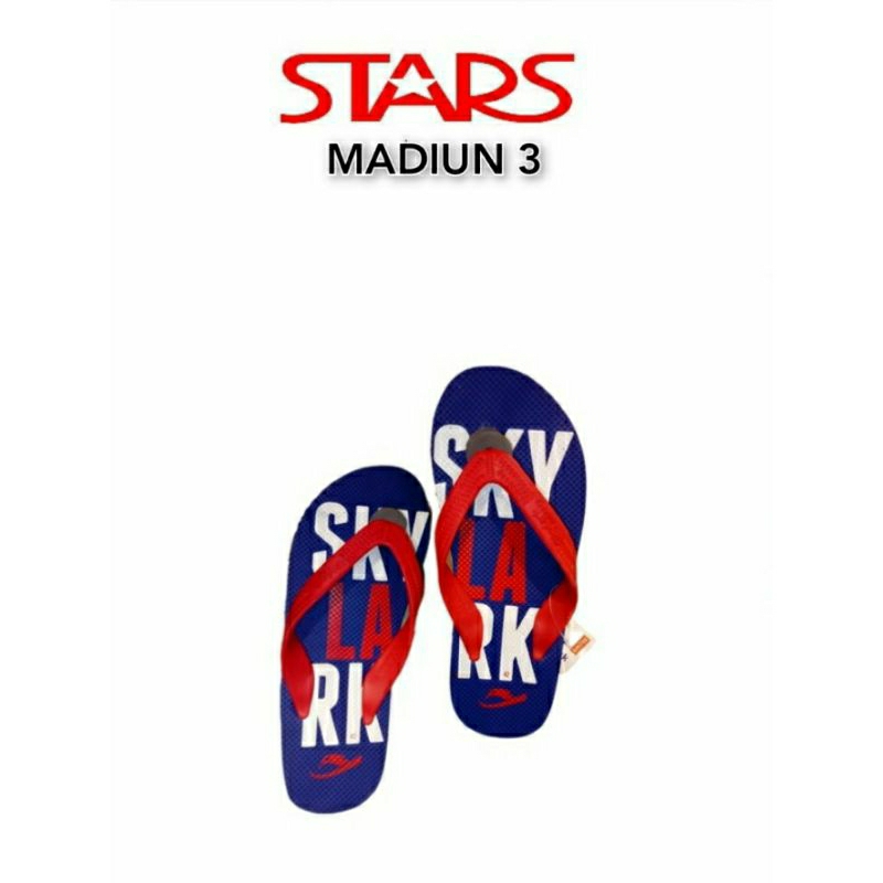 SKYLARK Sandal Japit Laki-laki Dewasa Nagasaki Blue /sadaljapit karet
