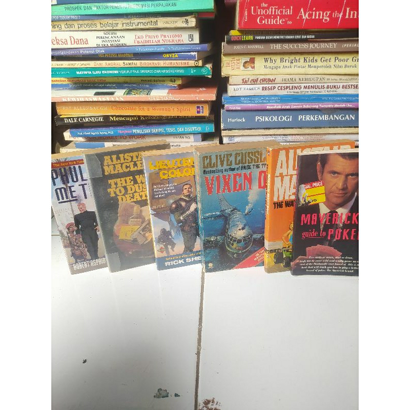 Novel bahasa Inggris bekas original murah