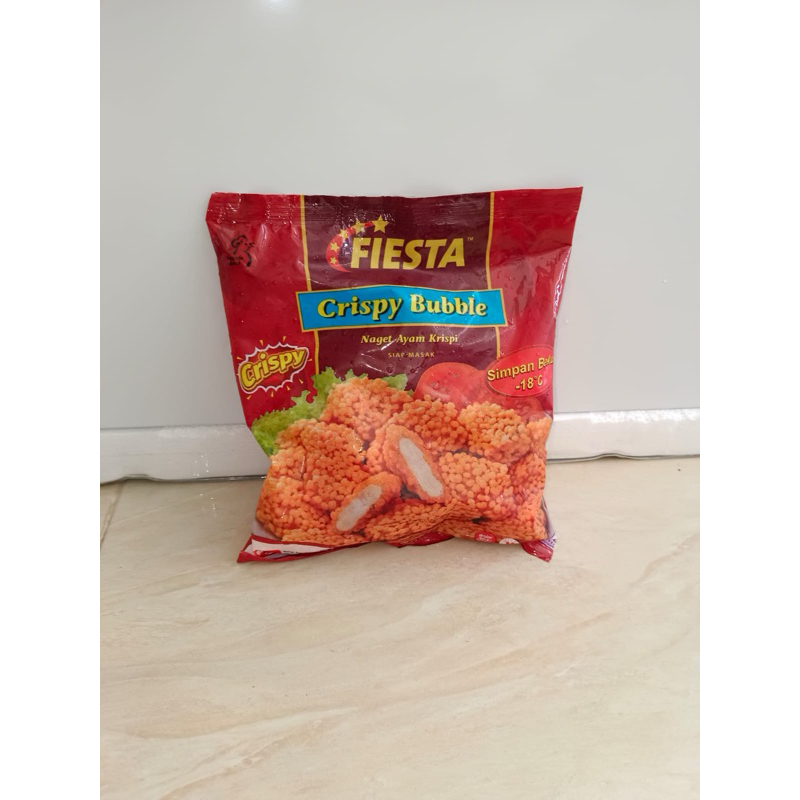 

Fiesta Crispy bubble naget ayam krispi - berat 500gr