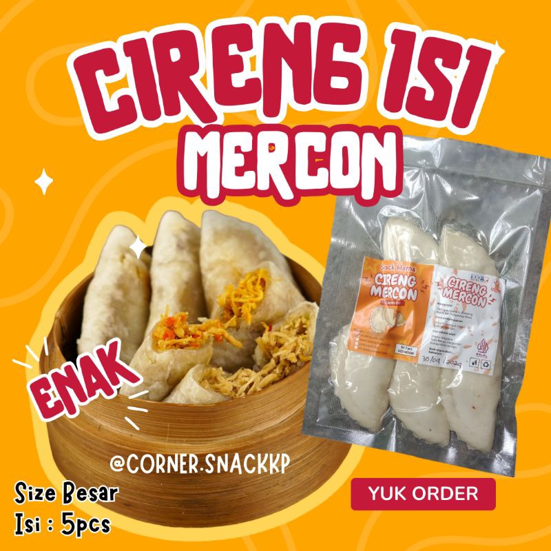 

Cireng isi ayam pedas | SIZE BESAR | CIRENG ISI