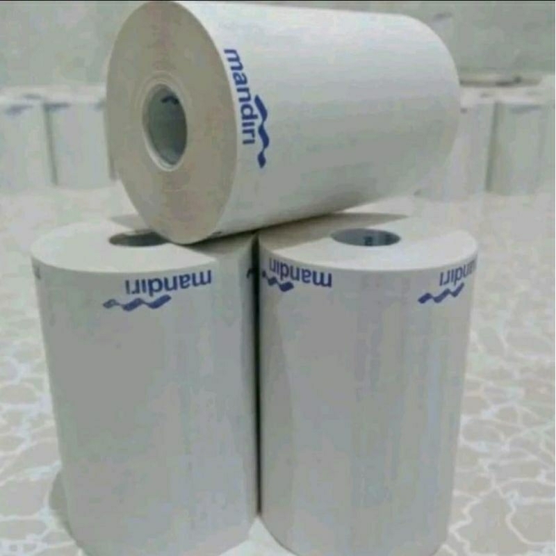 

kertas termal logo mandiri 10roll