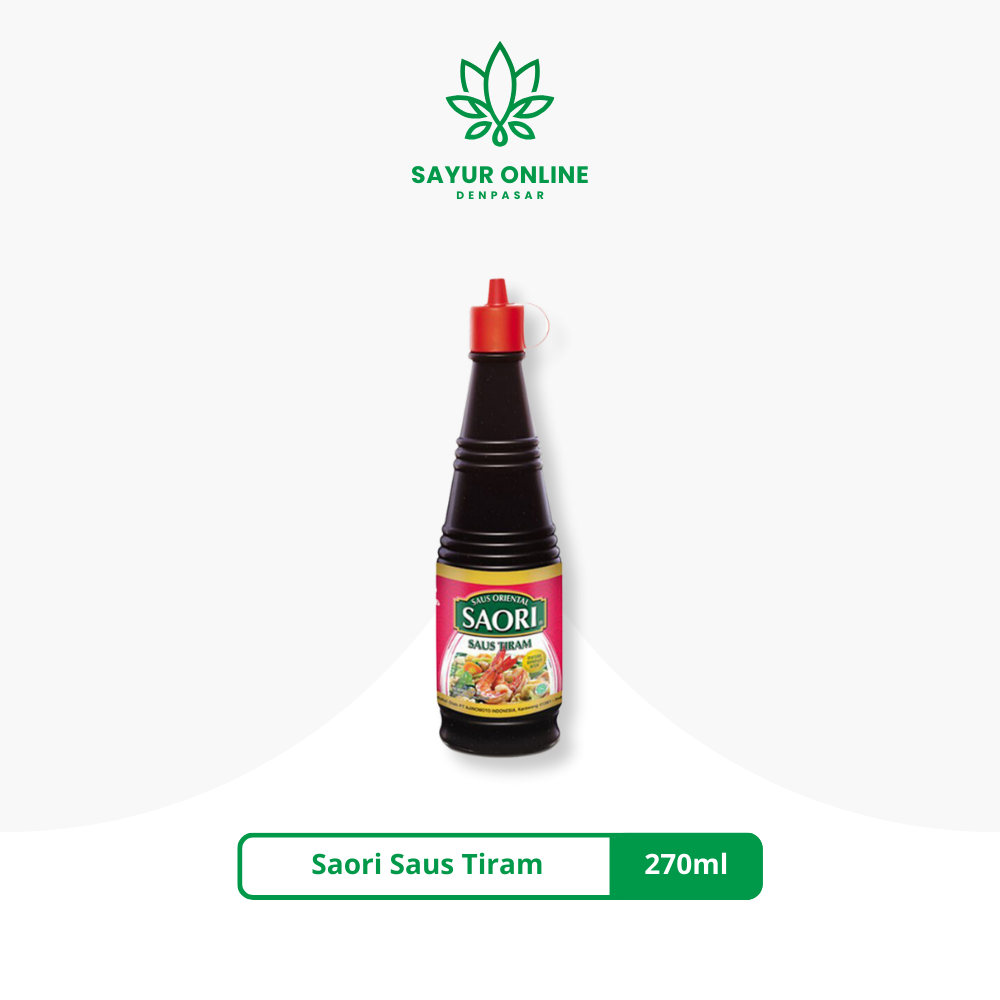 

Saori Saus Tiram 270ml - Sayur Online Denpasar