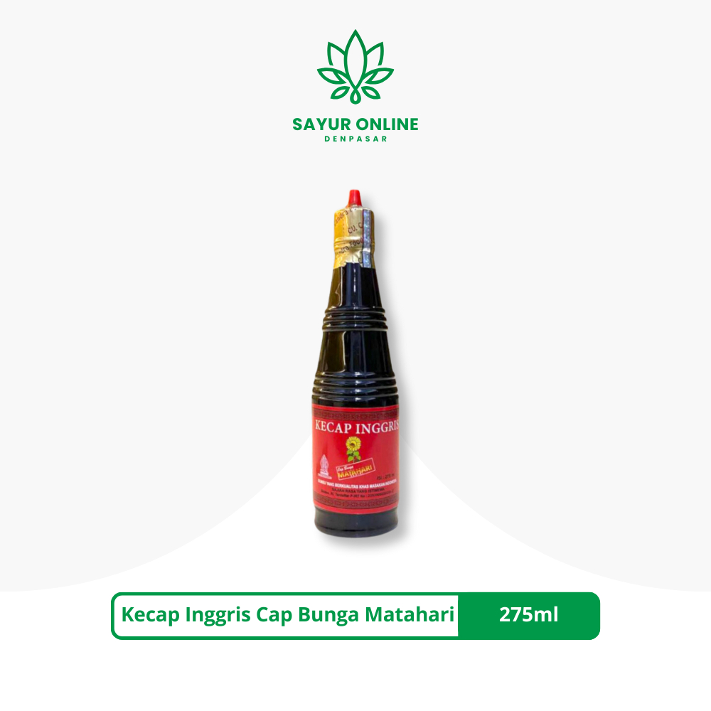 

Kecap Inggris Cap Bunga Matahari 275ml - Sayur Online Denpasar