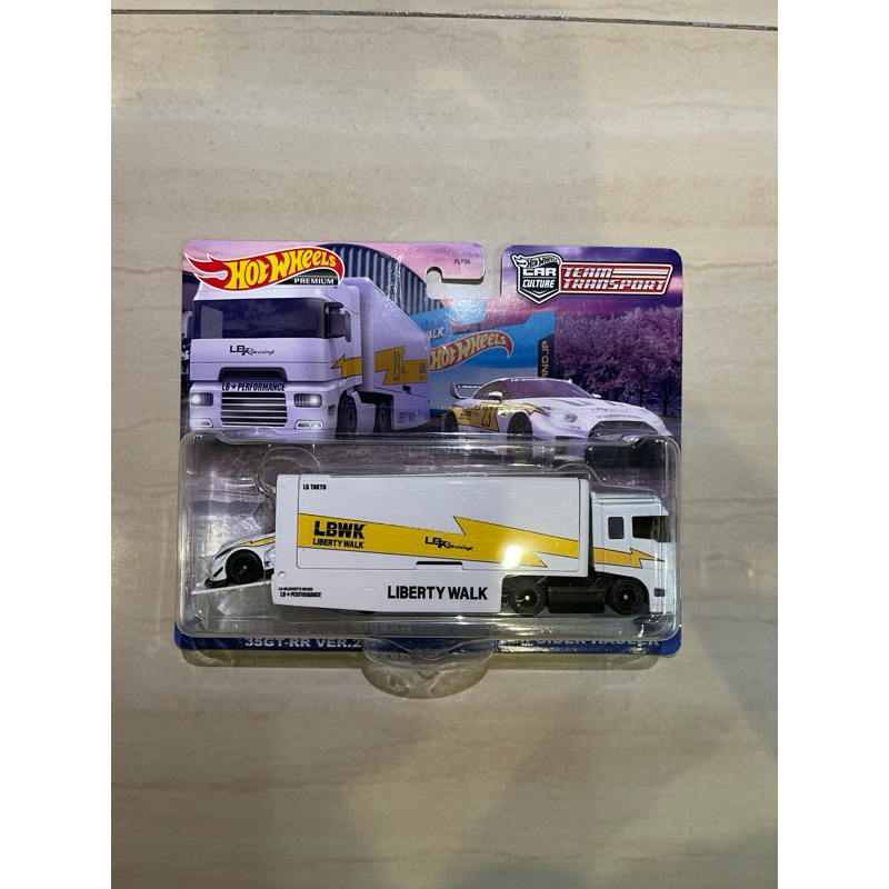 Hotwheels Team Transport LBWK R35