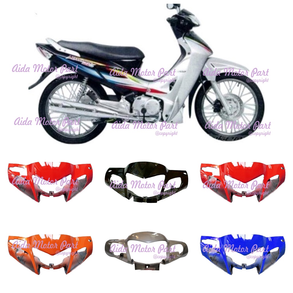 Batok Depan Karisma X Cakram Totok Kepala Lampu Depan