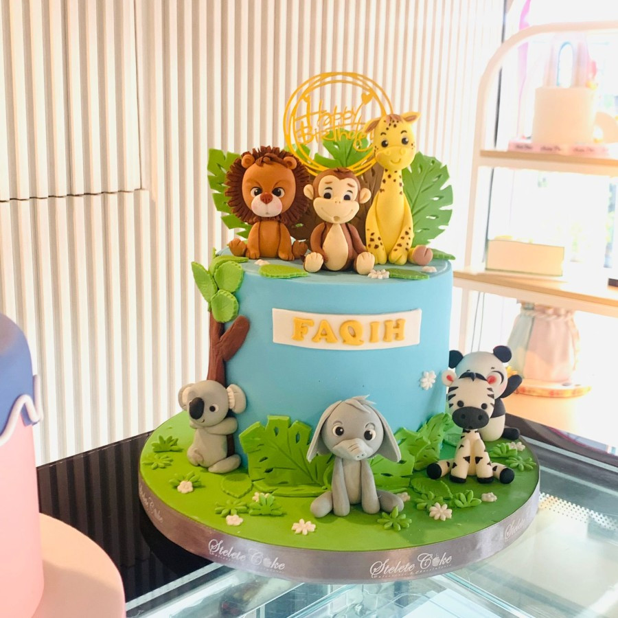 

Birthday Cake / Kue Ulang Tahun Tema Animal / Kue Ultah Costum