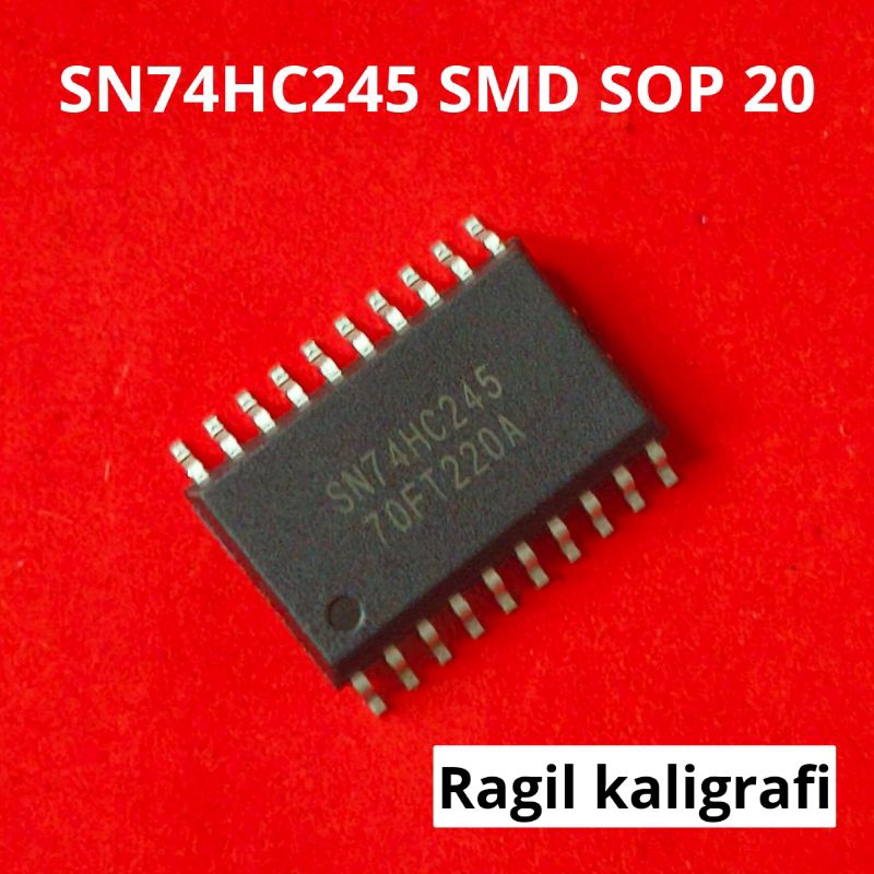 74hc245 smd sop 20 SN 74HC245 SMD IC BUFFER 74HC245D SMD SOP 20