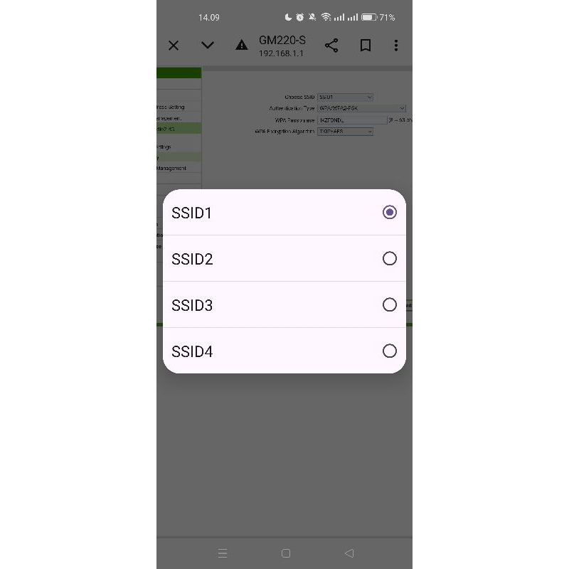 RK GM220S XPON MODEM + ADAPTOR