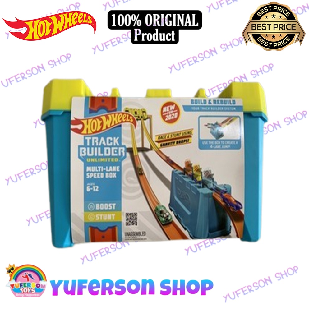ART P6I3 Hot Wheels Track Builder Barrel Box Unlimited MultiLane Speed Box GLC95